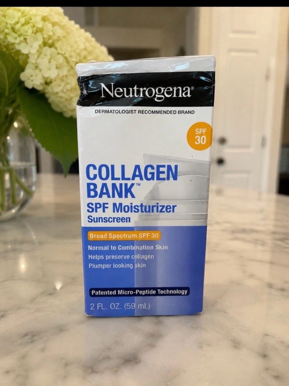 Neutrogena Collagen Bank SPF Moisturizer - White, Blue, Black, Yellow